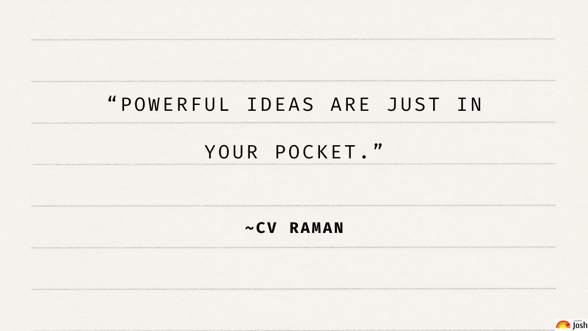 CV Raman quotes